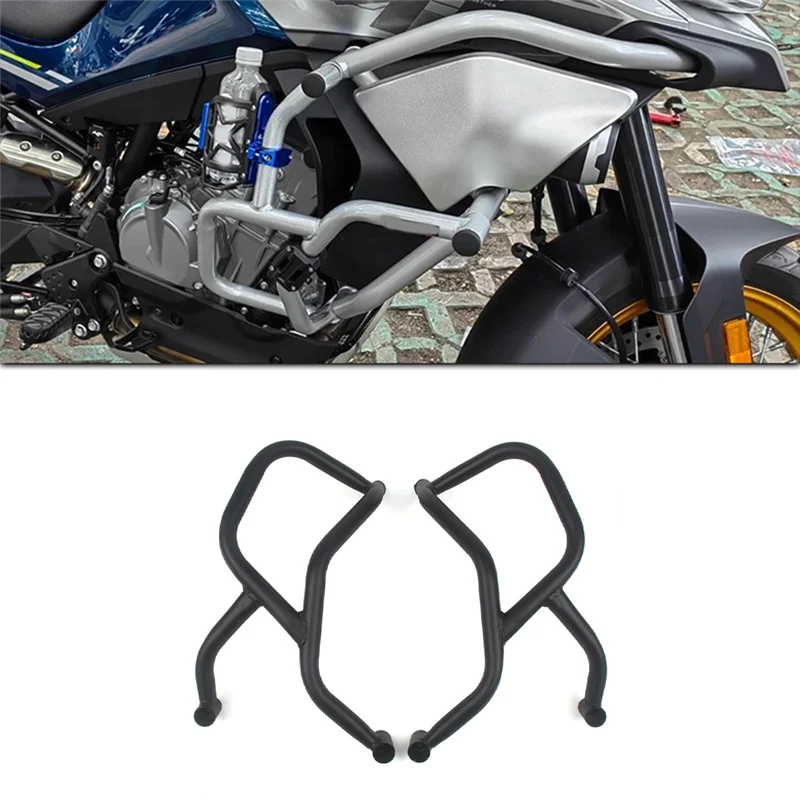 

R1-Engine Guard Highway Crash Bar Motorcycle Frame Protection Bumper For CFMOTO 800MT 800 MT 2021-2024 Accessories