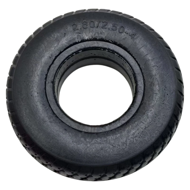9 Inch Tire 2.80/2.50-4 Electric Scooter Trolley Trailer Solid Tyre Without Inner Tube Tyre and Wheelchair Solid Tire