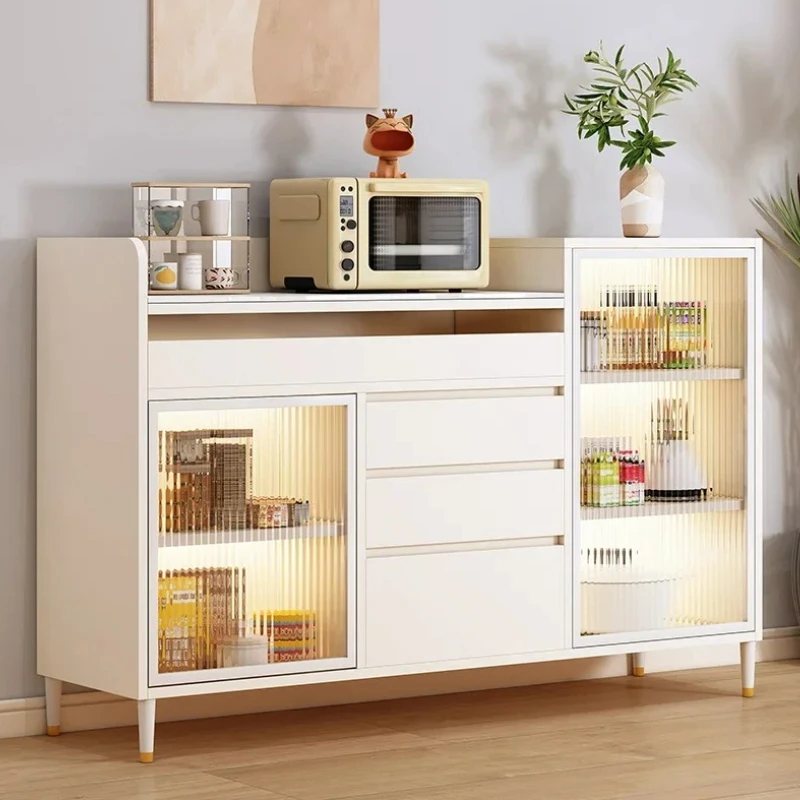 

Storage Nordic Living Room Cabinets Luxury Minimalist Open Shelf Shelf Cabinet Ultra Thin Sideboard Armoires De Salon Furniture