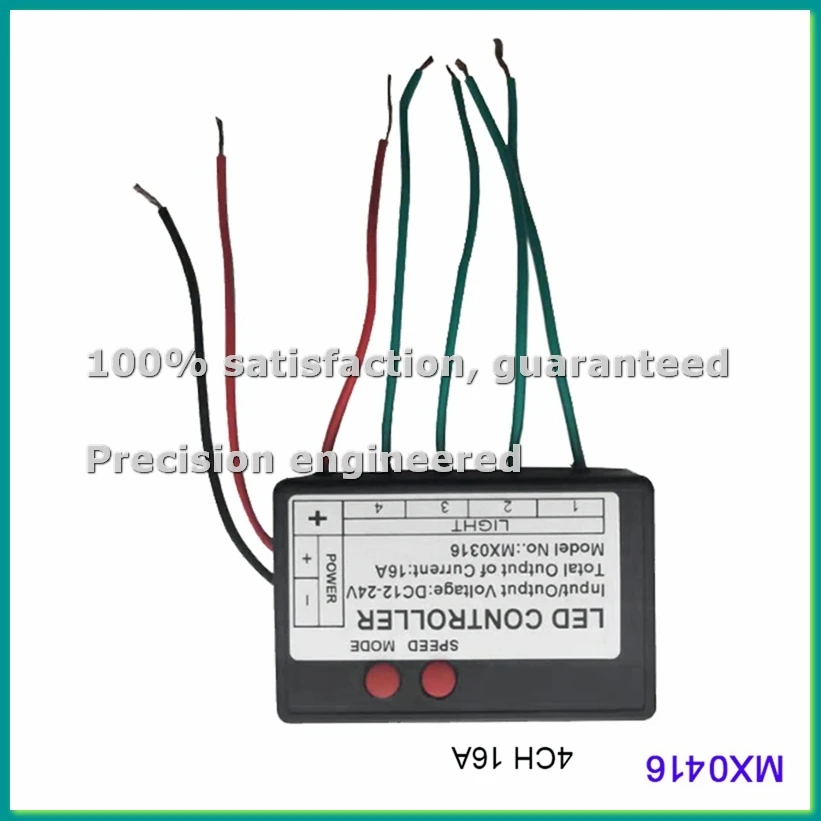 

Контроллер для светодиодных лент DC12V-24V, RGB-контроллер 4CH-VVNB для световых вывесок с эффектом «Водяной волны», «Мерцающий конь», «Светящиеся буквы», «Световой короб»