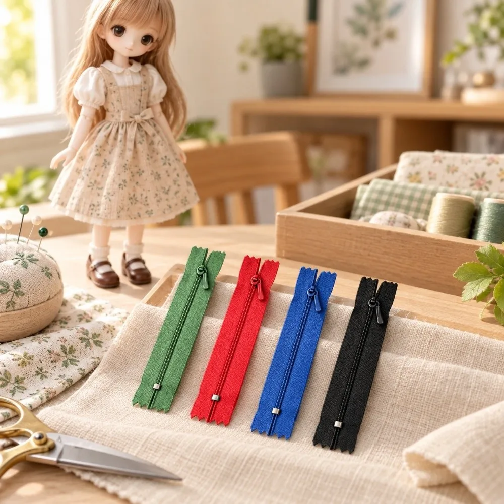 5pcs/set 7cm Mini Zipper Multicolors Eco-friendly Clothing Zipper DIY Handmade Sewing Scrapbooking