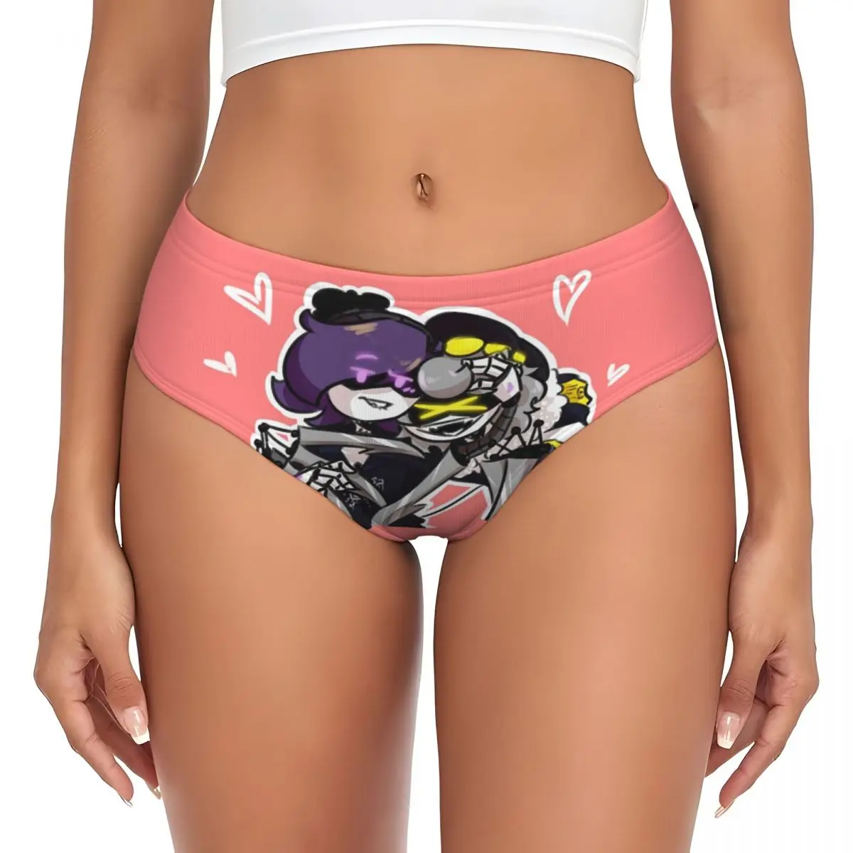 Custom Murder Drones N Panties Briefs Women's Comfort Briefs Underwear Breathable Female Underpants