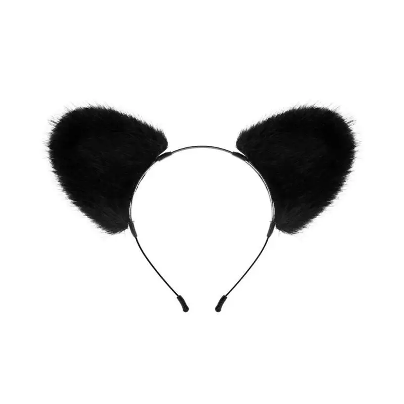 

39BD Animal Costume Set Bear Cosplay Props Headband Costume Accessories Party Supplies Fancy Dress for Halloween Cosplay