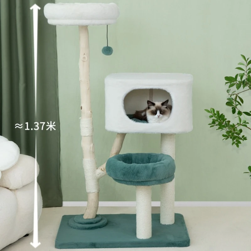 

Многофункциональная лежанка-когтеточка для кошек Hiding House, мебель для гостиной, игрушки для кошек, сизалевая мебель, лестница для кошек MH40MZ