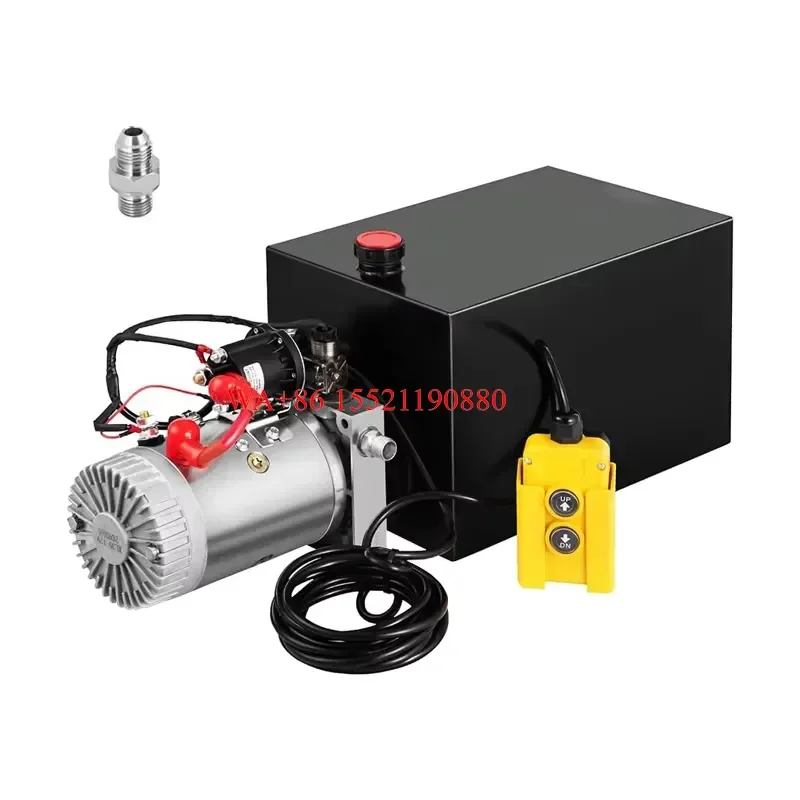 WMWMNU New 24V Hydraulic Power Unit with Pump 0.8kW-4kW Motor 0-250 Bar Pressure for Hydraulics Applications