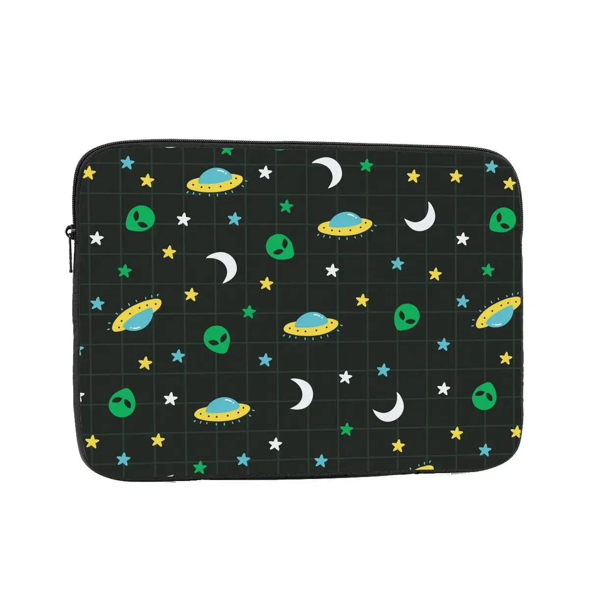 

Alien Ufo Moon Star Outer Space Pattern Laptop Sleeve Cover Bag 10 12 13 15 17 Inch Notebook Liner Sleeve Shockproof Case Bag