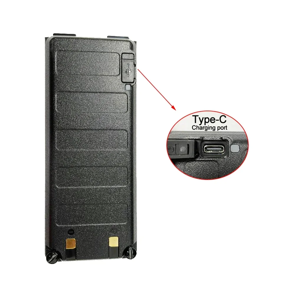 Nuova batteria originale BF-X5 per Baofeng BF-X5 UV-25 BL-UV25 Walkie Talkie compatibile batteria di ricambio ricaricabile radio bidirezionale