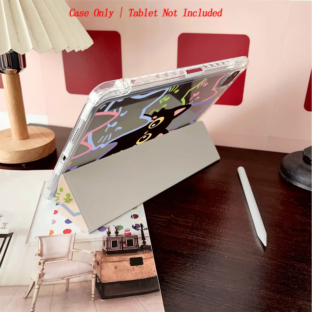 Slim Fit Premium TPU Tablet Cover, Shockproof Durable Lightweight Protective Case for iPad Samsung Huawei Honor Redmi Xiaomi