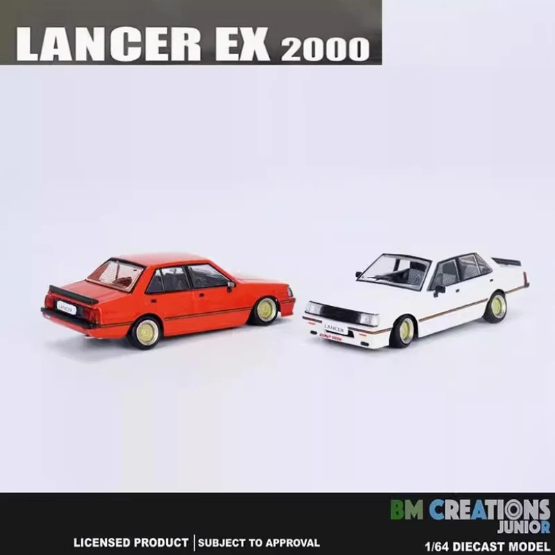 

BM 1:64 масштаб Lancer's EX2000 Turbo сплав имитация модели автомобиля статическая коллекция украшенные праздничные подарки игрушки сувенирный подарок