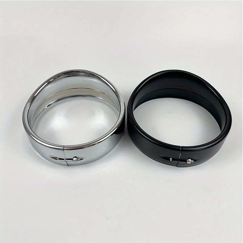 

Motorcycle modification accessories: Headlamp brim 5.75-inch brim lampshade decorative ring FOR Harley