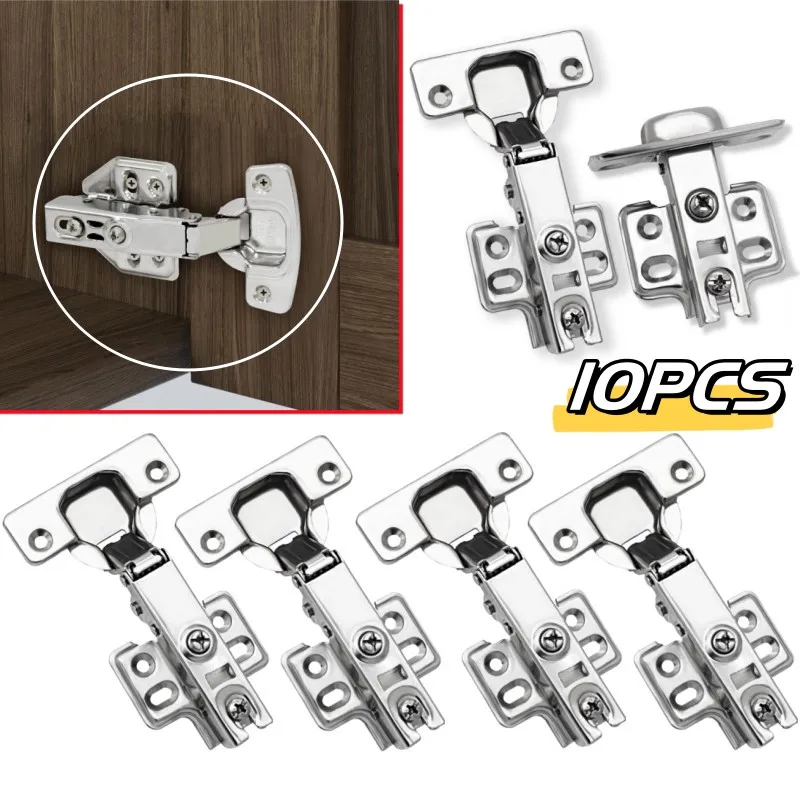 

Cabinet Door Hinges Hydraulic Damping Buffer Hydraulic Hinge Soft Close Quiet Wardrobe Door Concealed Hinges Household Hardware