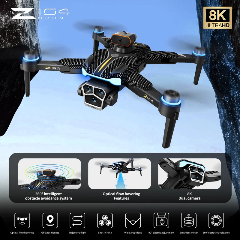 

Professional 8K GPS FPV Drone with 4K Camera 4.5in HD Screen Foldable RC Quadcopter Aerial Photography Remote Control Toys Dron