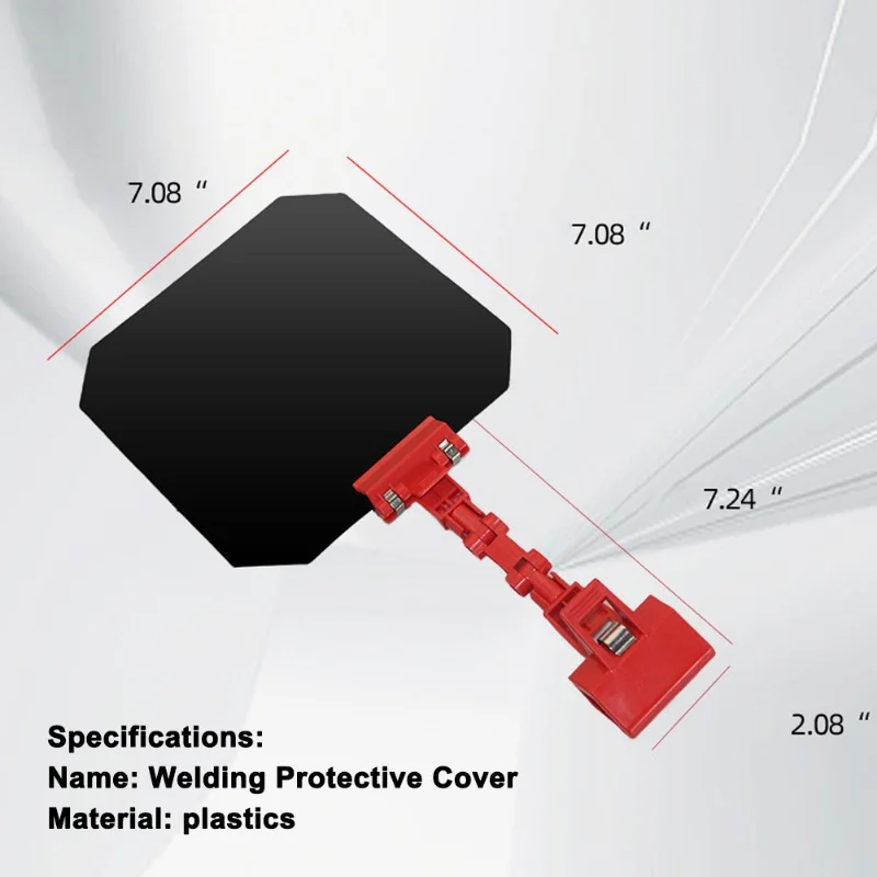 

Versatile 360° Rotatable Welding Protective Cover Lightweight User-Friendly Eye Protecting Tool For MIG & TIG Welding Tasks