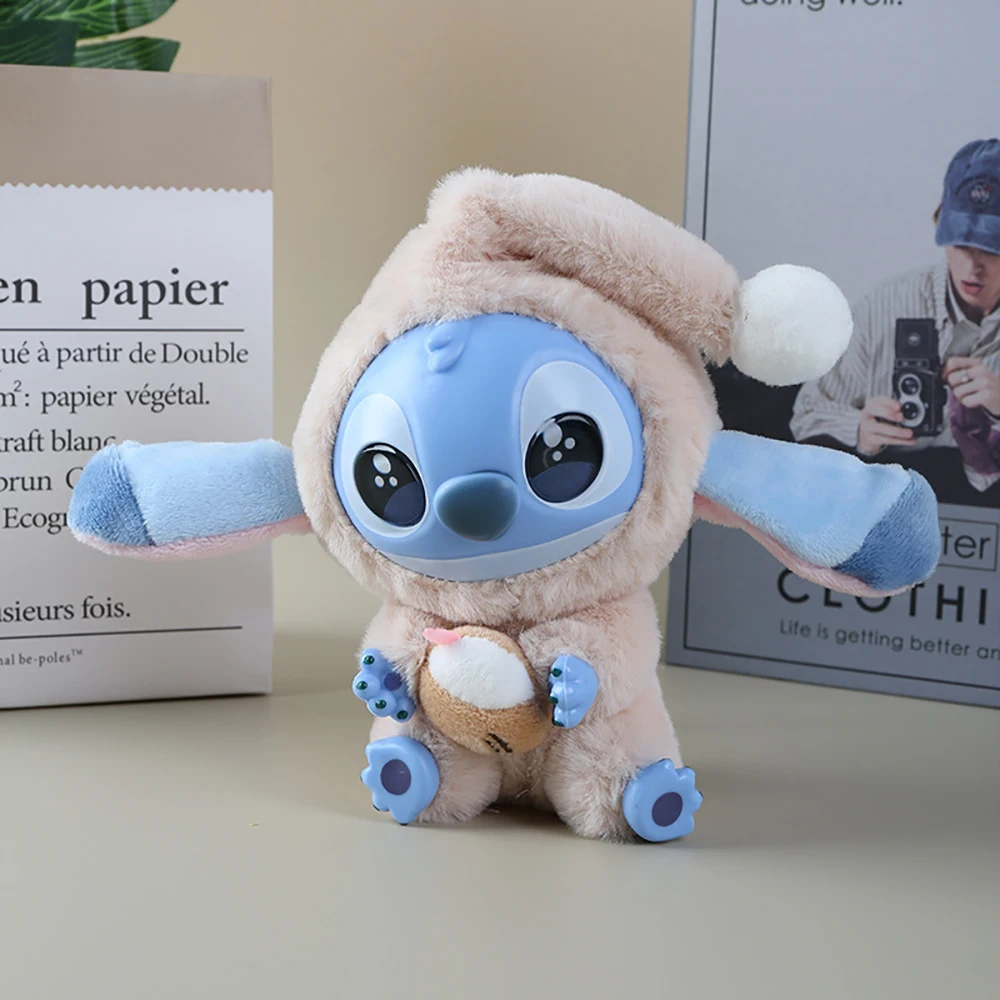 

Cartoon Stitch vinyl doll pendant Keychain Soft Toy Cute Stuffed Animal Pendant Gift for Girls Charm Kids Birthday Present