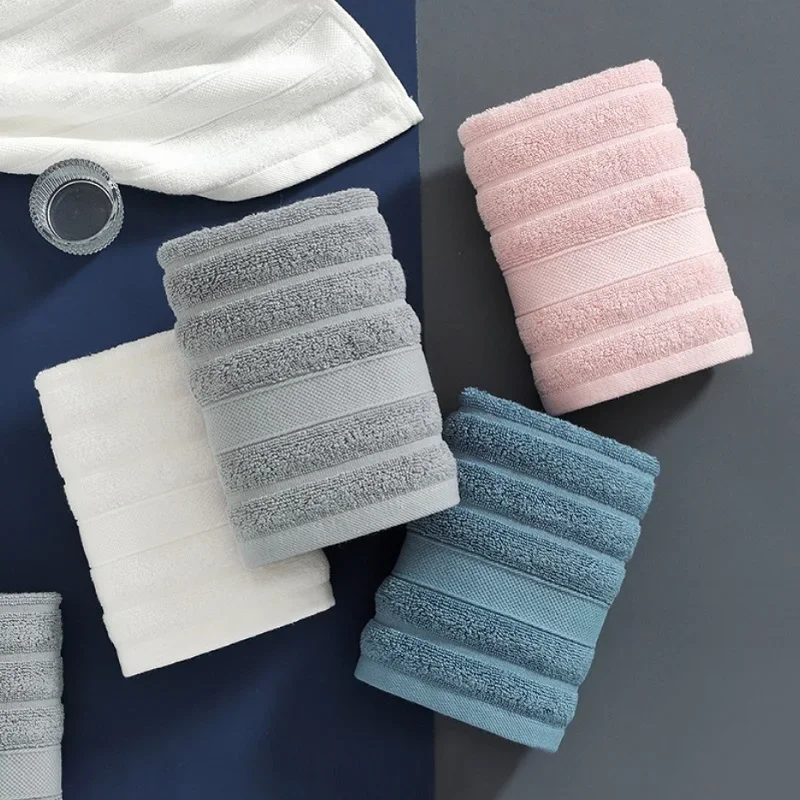 4 Pcs/set Useful Towel Square Face Towel Strong Water Absorption Kids Children Small Pure Cotton Towel Wipe Hands 35*35cm