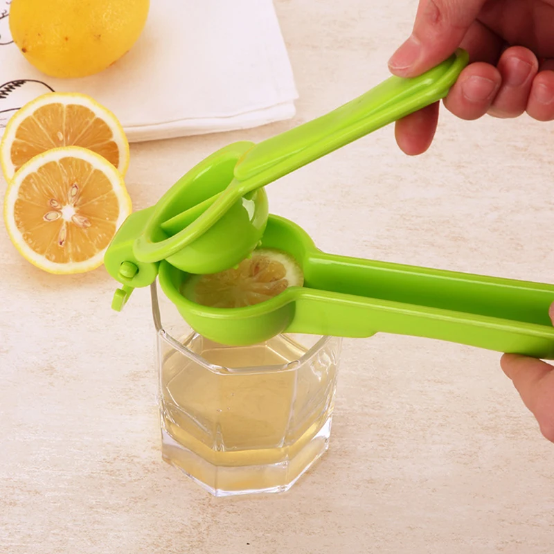 Double Layer Metal Lemon Squeezer Held Juicer Double Bowl Lemon Lime Squeezer Manual Orange Press Juicer Kitchen Tools