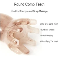 1pc Octopus Shaped Head Meridian Acupoint Massage Comb Wide Tooth Scalp Comb Back Neck and Back Manual Deep Massage Tools 4
