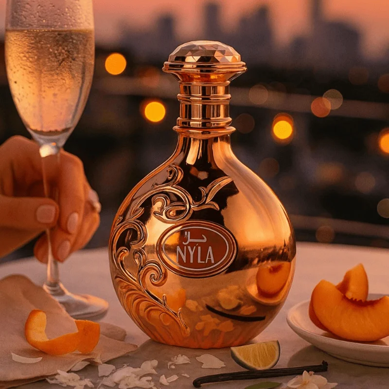 Nyla Vani-Elle Eau de Parfum، عطر للجنسين مع الفانيليا والياسمين مثالي للمواعدة والارتداء اليومي، هدية مثالية لعيد الميلاد