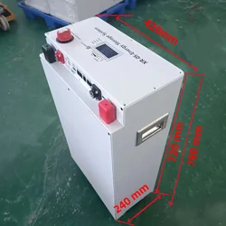 compatible  JBD BMS EVE CATL  280 302AH LiFePO4 Battery BOX XR05 48V280AH 15KW Solar Energy Storage System 16S 51.2V DIY Kit