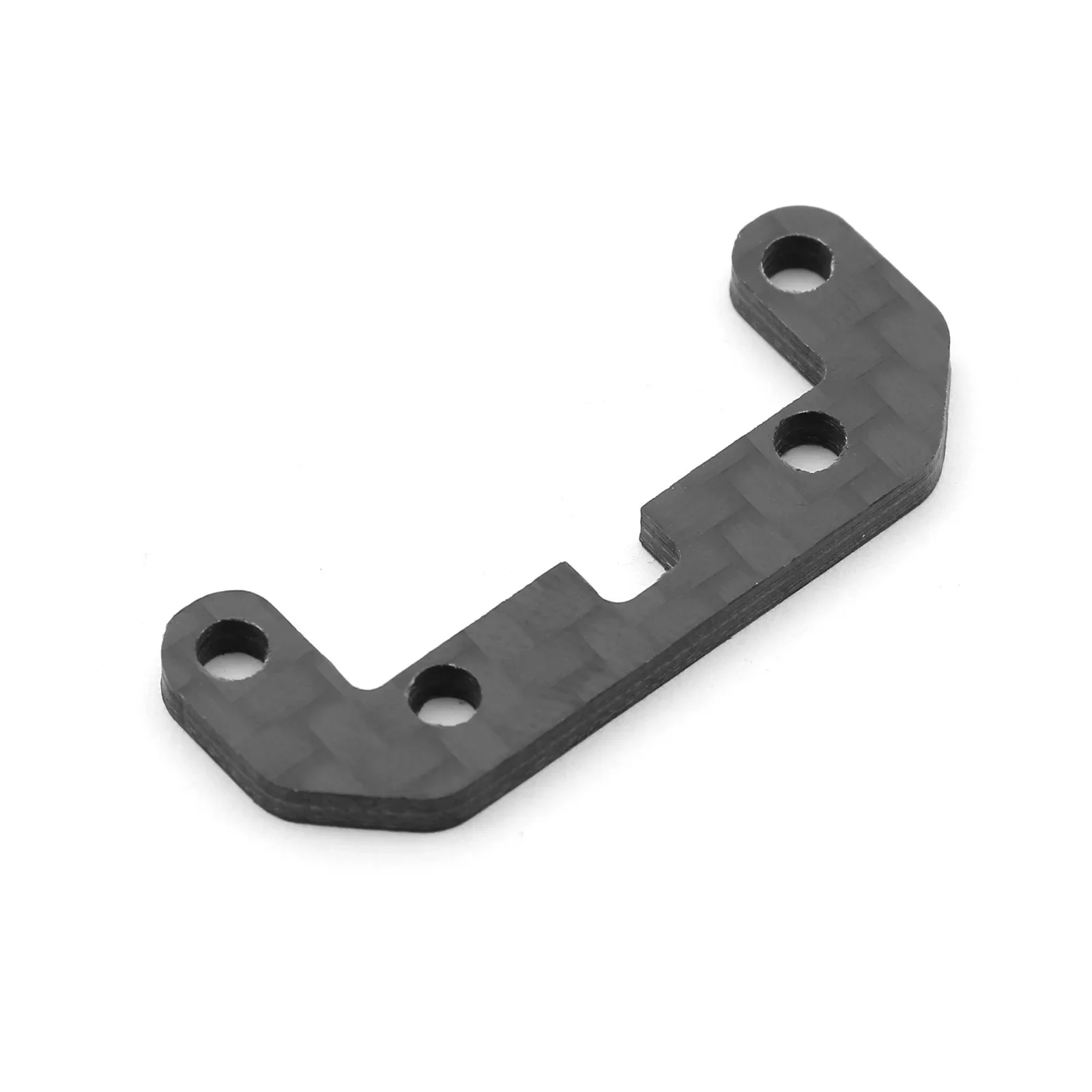 Carbon Fiber 54514 Anti-Roll Bar Mount Plate for Tamiya TT02 1/10 RC Car - High-Strength & Stabilization-Optimized Upgrade Parts