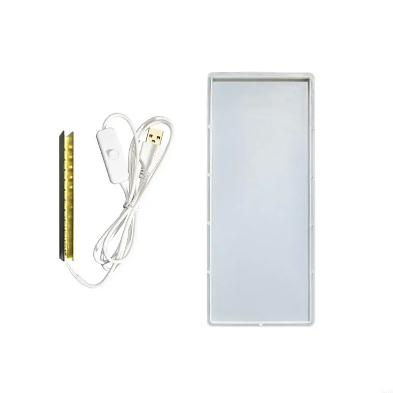 2025 fluxos LEDs moldes silicone leves moldes lâmpada com moldes fundição base moldes resina epóxi