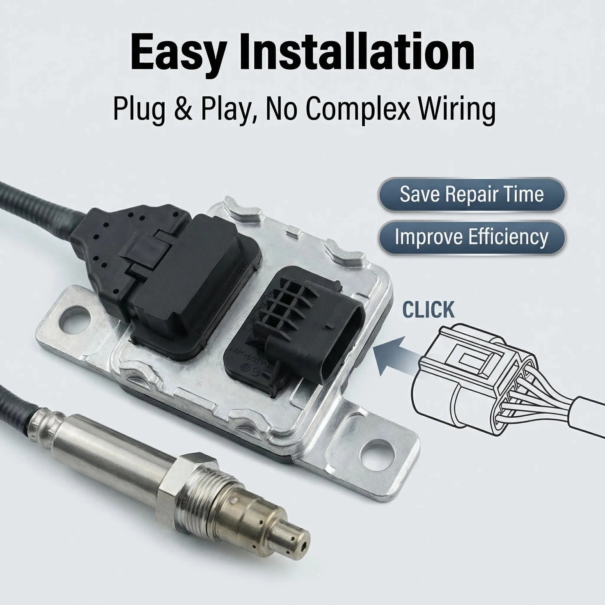 

8K0907807Q SNS484 The brand-new NOx sensor For AUDI A4 B8(8k5) 3.0TDI quattro A5 Convertible/Sportback 3.0TDI quattro Euro VI