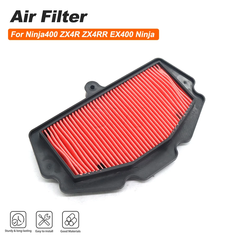 Motorcycle Engine Intake Air Filter Element For KAWASAKI Z400 Ninja 400 Ninja400 ZX-4R ZX-4RR EX400 Ninja ABS 2018-2024