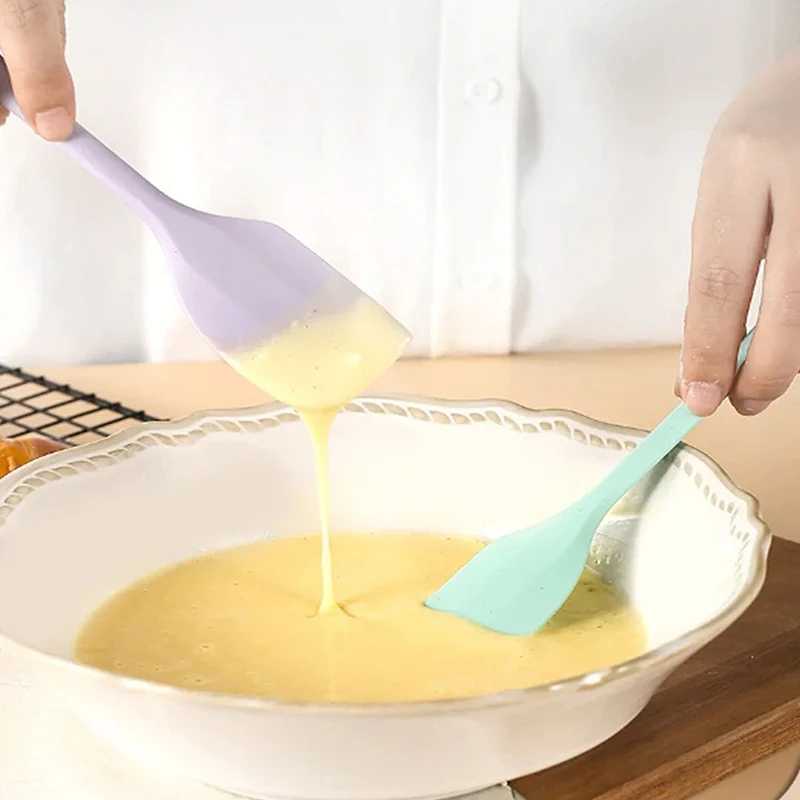 Silicone Cream Spatula Heat-Resistant Non-Stick Spatula Perfect For Cooking Baking & Stirring Food Grade Kitchen Tool