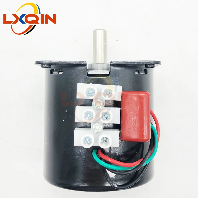 1PC AC permanent magnet synchronous motor 220V 15R 68KTYZ low speed 28W reversible micro round table selection motor