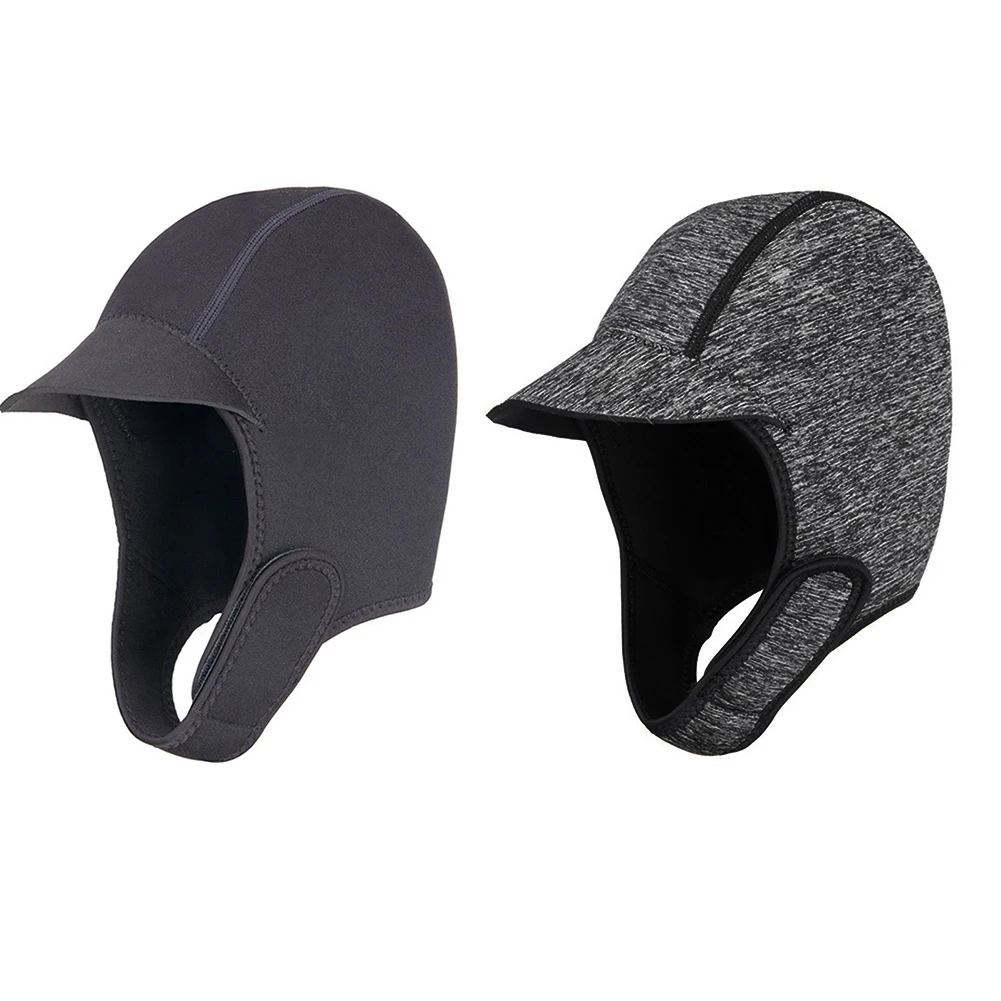 Neoprene Snorkeling Hat Wear-resistant Quick Dry Swim Pool Hats Sun Protection Ear Protector Snorkel Equipment for Water Aerobic