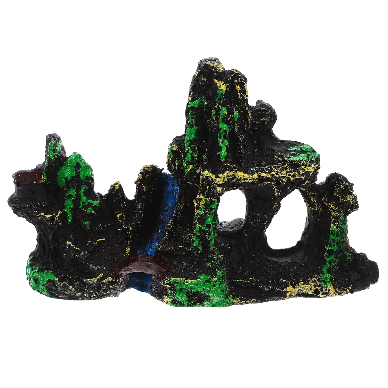 

Large Fish Tank Resin Rock Ornament Aquarium Decoration Cave Fish Aquarium Hideout Betta Shrimp Decor