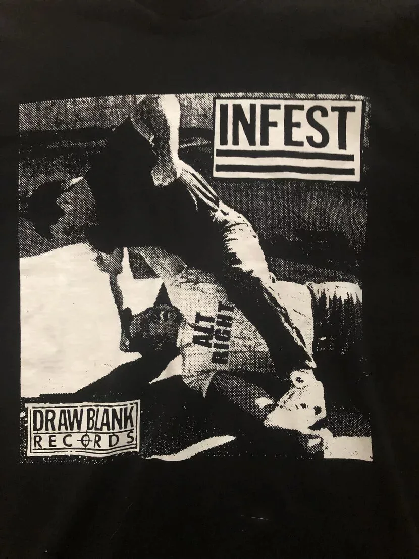 Infest Band Music For Lovers Black T Shirt Cotton Full Size JK270