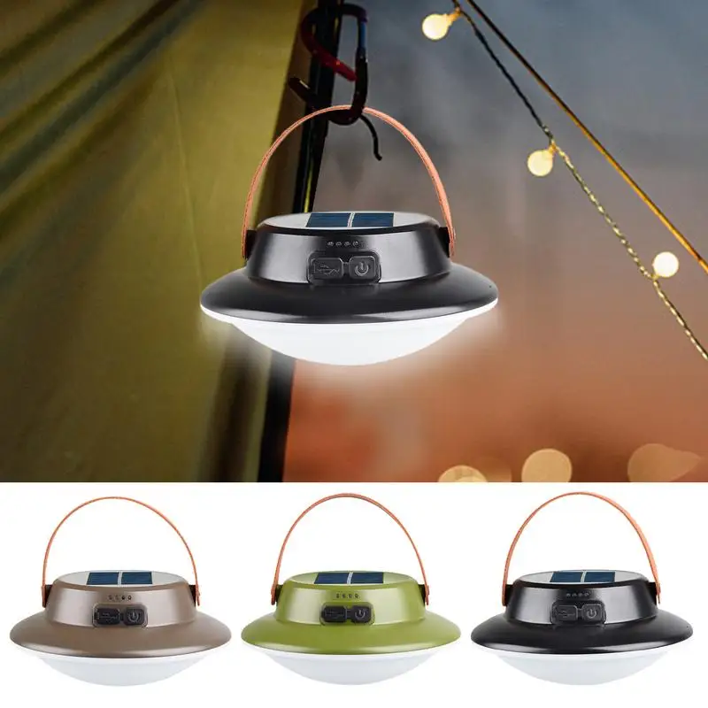 

Solar Lanterns For Outside Portable Camping Lantern & Solar Powered Lights Multi-Functional Outdoor Flashlights With Adjustable