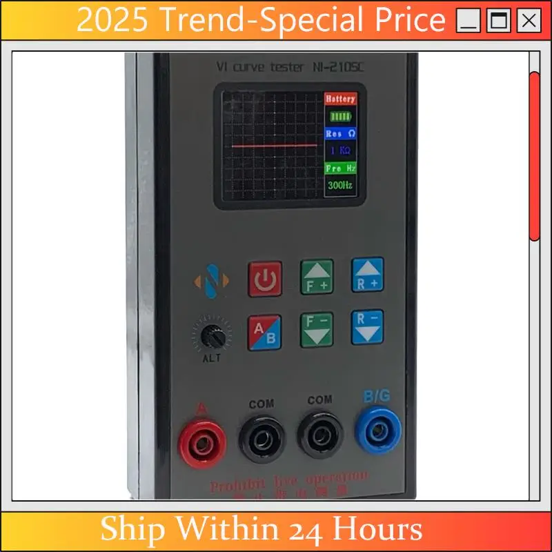 

A61Z предложения Ручной тестер кривых VI 2-дюймовый TFT-дисплей 2CH ASA Печатная плата Онлайн-тестер ремонта Аналоговый анализатор подписи