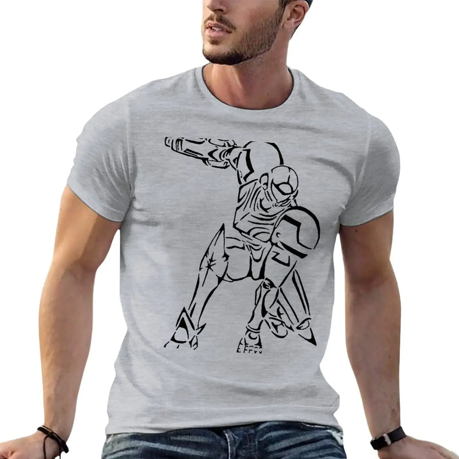 Samus Aran Celtic T-Shirt oversizeds oversized sublime tees clothes for men