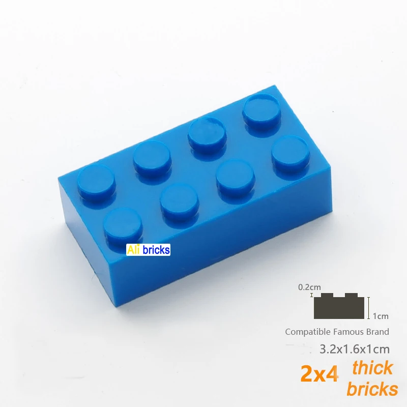 80pcs Bulk Building Blocks, Educational Creative Toy