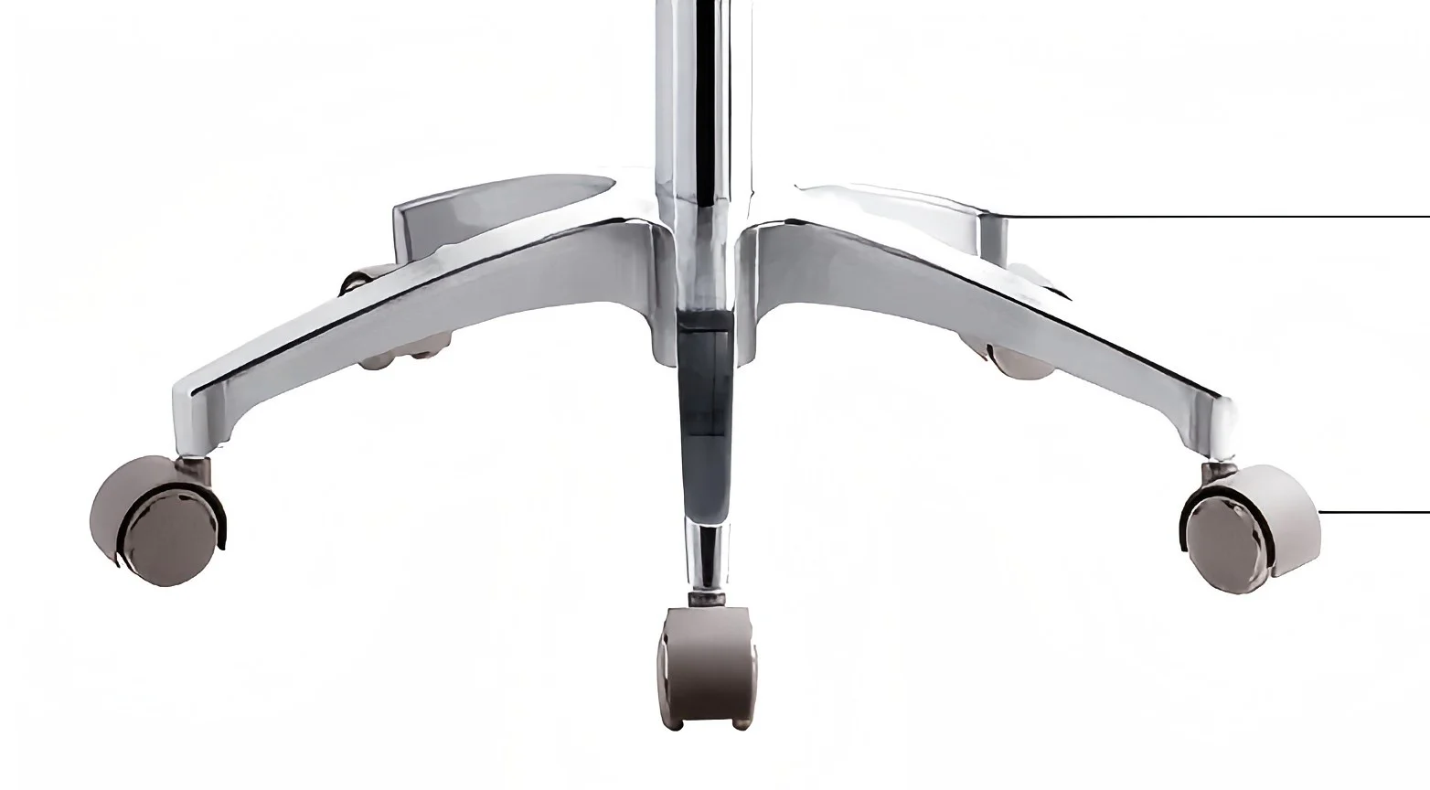 Adjustable Dentist's Chair Oral Nurse Dental Chair Beauty Doctor Work Station Swivel Nail Art Chair