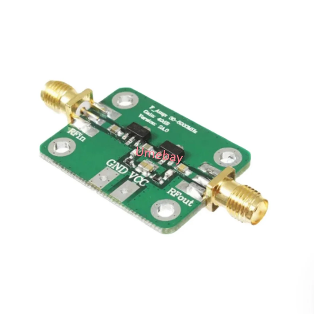 

5 pieces, fixed gain amplification module for 30-4000MHz RF amplifier with 40dB gain RF signal