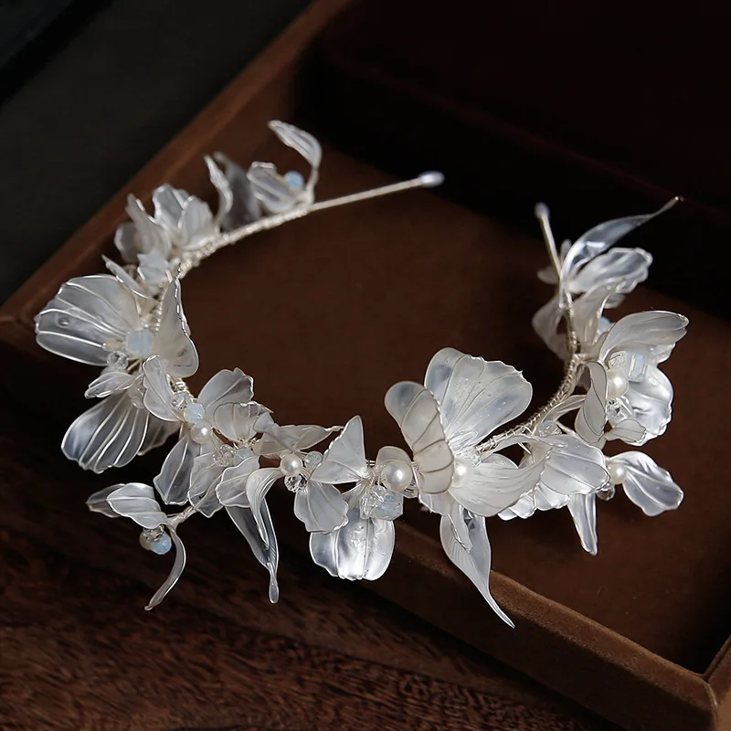 أغطية الرأس الزفاف التصميم الأصلي كريستال مطرز عقال عقدة اكسسوارات الشعر الزفاف