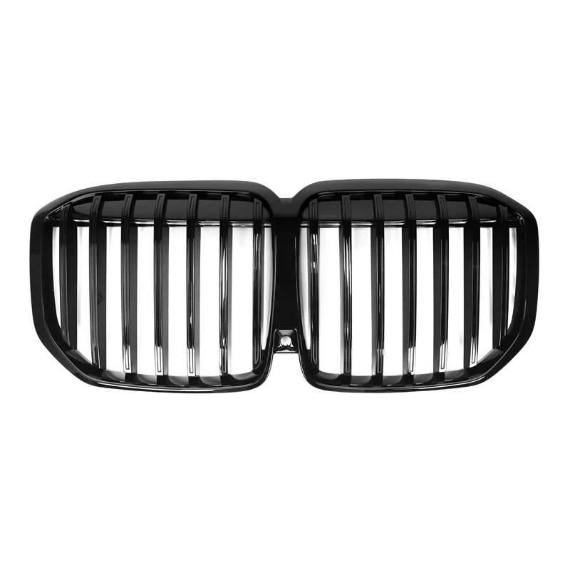 For BMW X7 G07 LCI 2023+ABS Kidney Grille Front Grills Bumper Lip Car Styling Air Intake Grille Auto Parts Replace