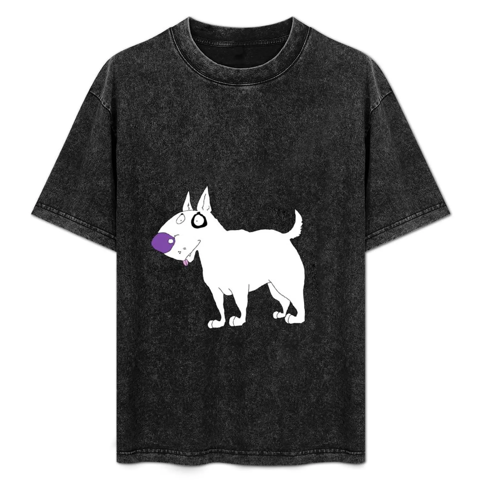 

Bull Terrier T-Shirt Simple Casual Short Sleeve Tee