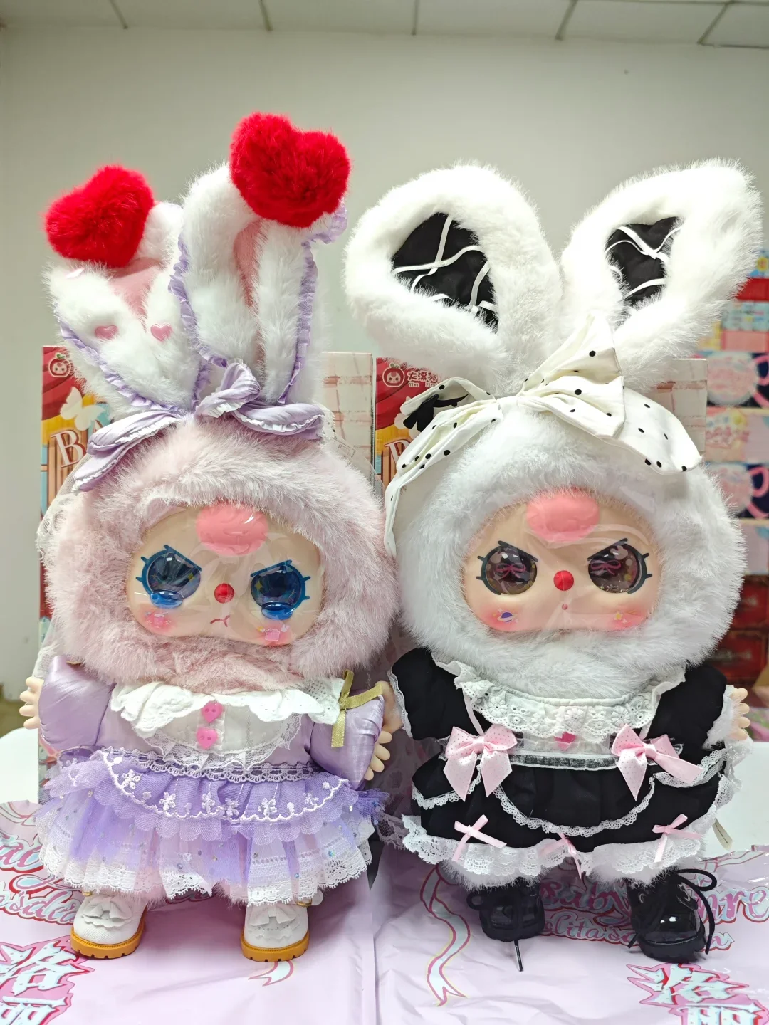 

New Baby Three Cute Girl Doll Birthday Gift Baby Arrives 400% Plush Toy Fashion Blind Box Surprise Soft Fill Animal Collectibles
