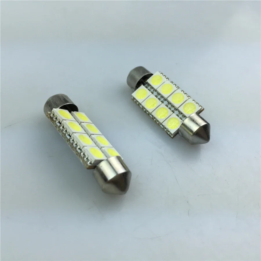 STARPAD For Highlights LED 5050 8SMD Triple Chip Double Tip Reading Lamp Interior Lights Door Lights License Plate