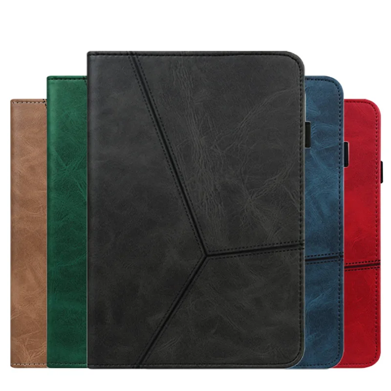 Em relevo PU Carteira De Couro Tablet Capa, Capa Para Xiaomi Redmi Pad SE 2023, 11"