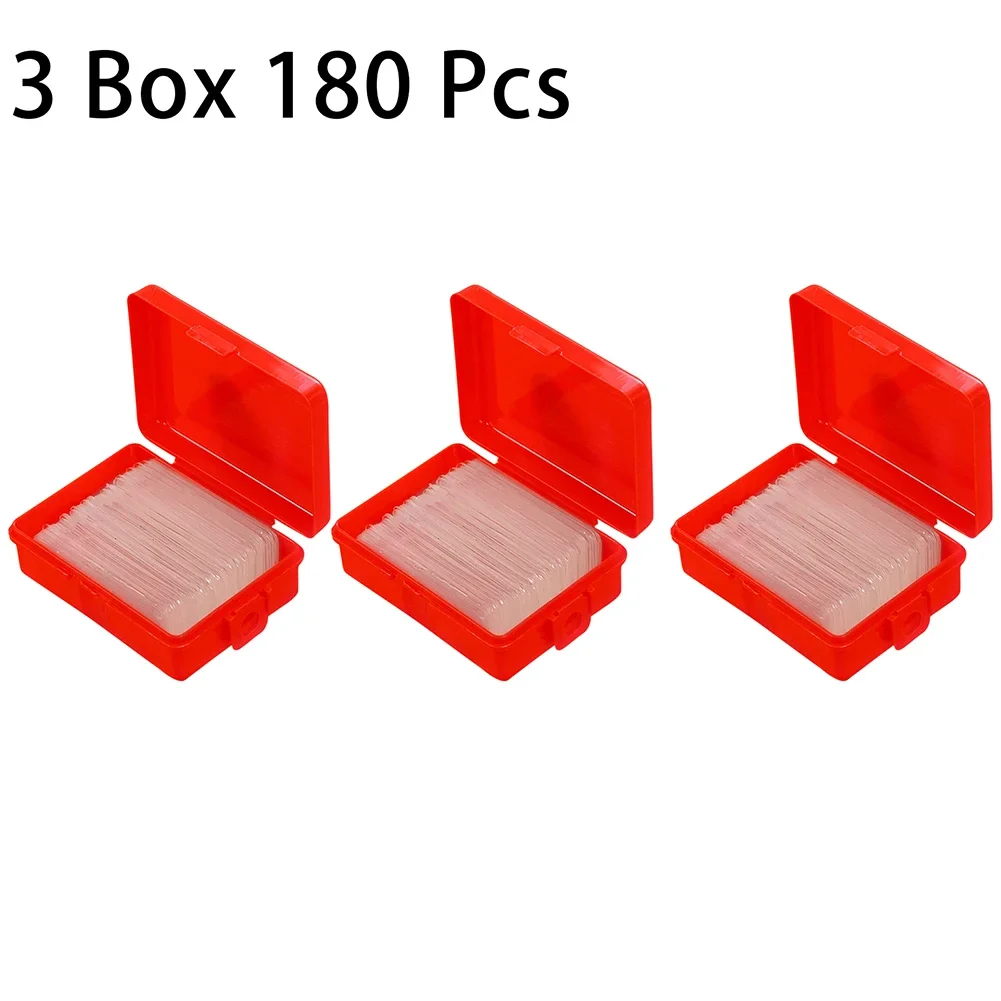 Fita adesiva 1,5 cm x 5cm, 60/120/180pcs, acessórios de dupla face, mármore, multi-função, reutilizável, pvc