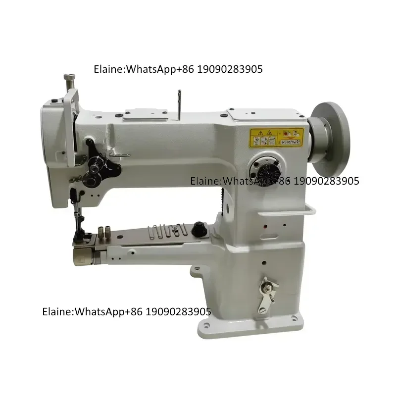 QK-246 Cheaper Price Heavy Fabric Materials Cylinder Arm Leather Lockstitch Sewing Machine with Large Shuttle-hook