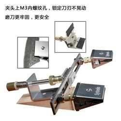 Custom-made Fixed angle Apex Knife sharpener accessories  360° flip knife Blade Double