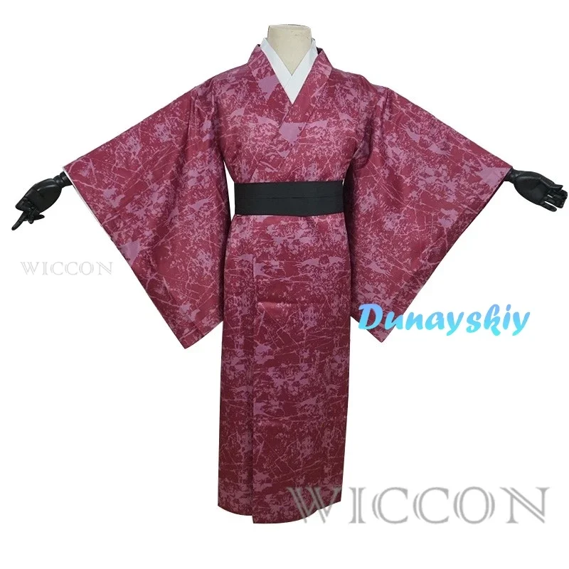 CosplayUzui Tengen الخيال أنيمي شيطان تأثيري القاتل زي تمويه الكبار الرجال تأثيري لعب الأدوار قناع عين ملابس الذكور هالوين