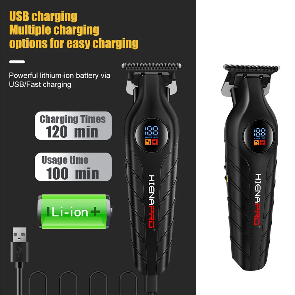 HIENA pro hair clipper hair cutting machine Electric Hair Professional Cordless Beard Trimmer Hair Trimmer for Men