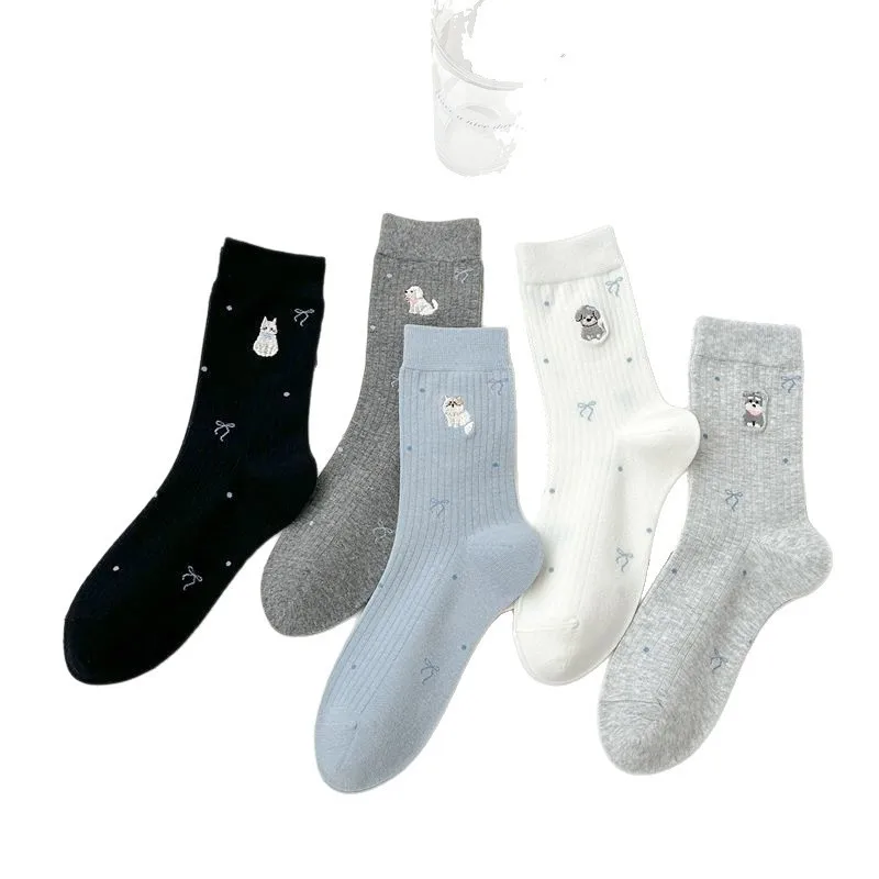 

Socks Childrens Autumn New Product Mid Tube Socks Cartoon Japanese Long Tube Socks AutumnWinter Sports And Leisure Women's Socks